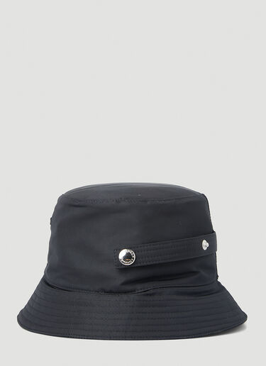Alexander McQueen Graffiti Bucket Hat Black amq0149049