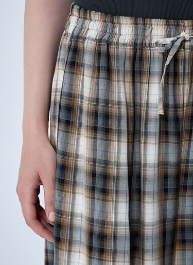 Acne Studios Check Shorts Beige acn0361003