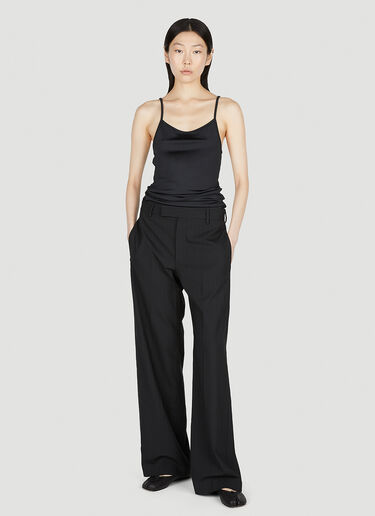 MM6 Maison Margiela Sleeveless Jumpsuit Black mmm0252004