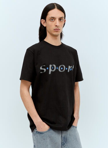 Stüssy Dot Sport T 恤 黑色 sts0156029