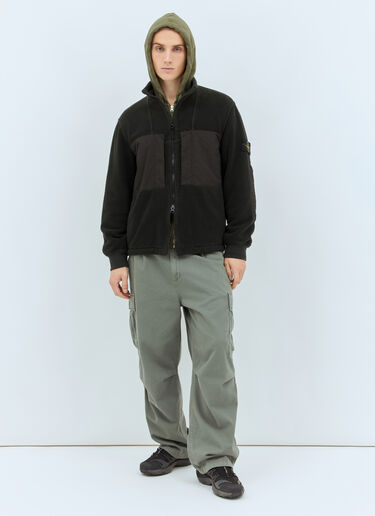 Stone Island Fleece Jacket Grey sto0158020