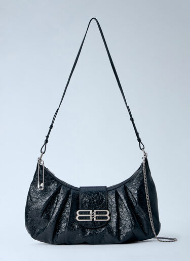 Balenciaga Pamela 中号单肩包 黑色 bal0263028