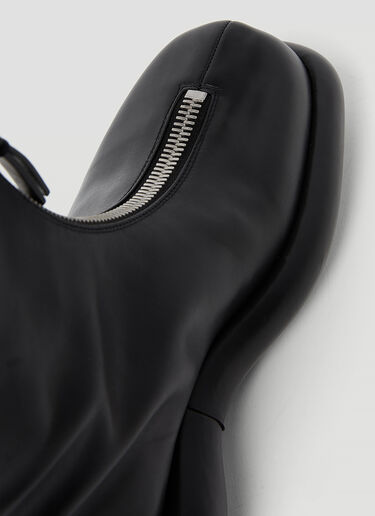 Jil Sander ジップアップレザーアンクルブーツ ブラック jil0253033