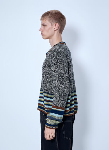 Story Mfg. Root Knit Oakmoss Cardigan Grey mfg0166009