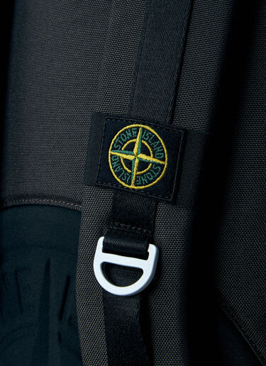 Stone Island Twill Backpack Grey sto0160059