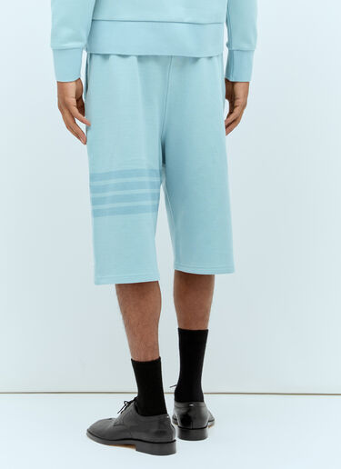 Thom Browne 니트 트랙 쇼츠  블루 thb0155001