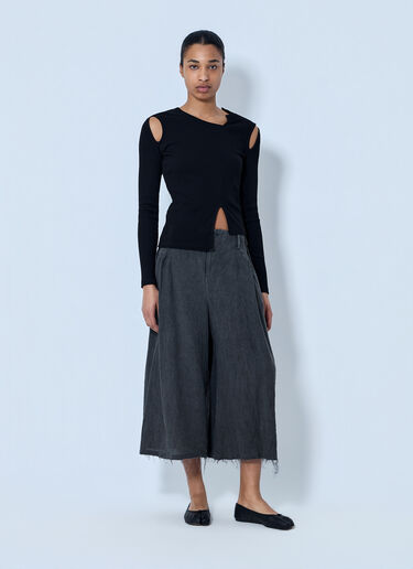 LIMI Feu Tuck Wide Pants Grey lmf0264007