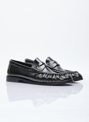 Saint Laurent Le Loafer Penny Slippers Black sla0255038