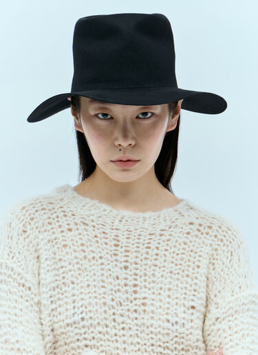 The Row Rosella Hat Black row0255012