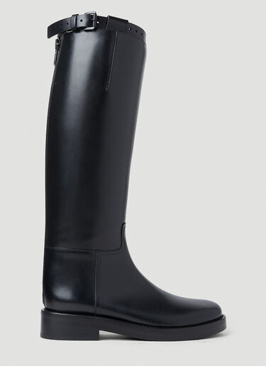 Ann Demeulemeester 라이딩 부츠 블랙 ann0252017