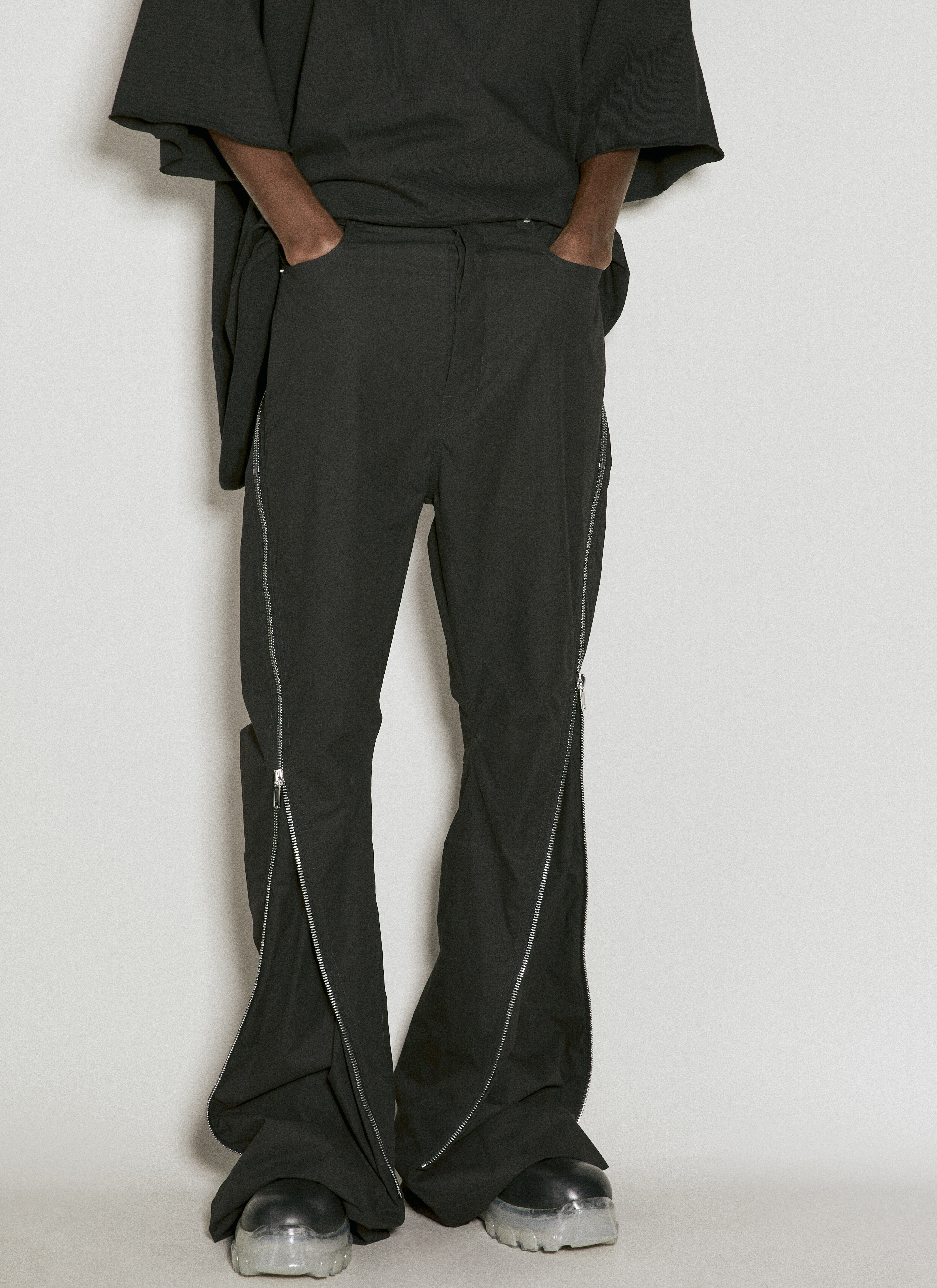 Rick Owens x Champion Bolan Banana Pants Black roc0157002