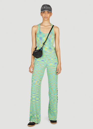 Holey Space Dye Knit Top Aries Holey Space Dye Knit Top Green ari0252007