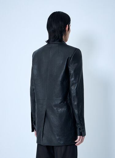 Rick Owens Concordian Single-Breasted Jacket Black ric0163022