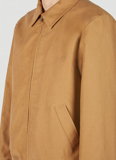 Classic Logo Jacket A.P.C. Classic Logo Jacket Brown apc0151001