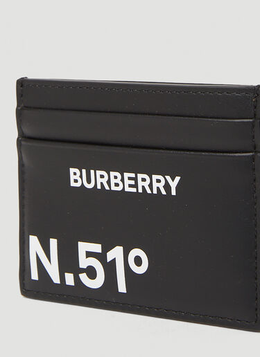 Burberry 코디네이츠 프린트 카드홀더 블랙 bur0151100