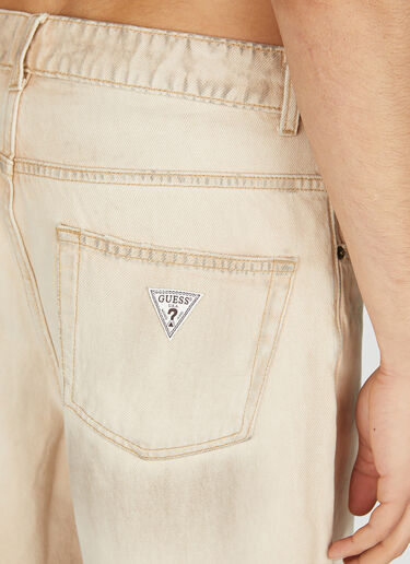 Guess USA Vintage Denim Shorts Beige gue0152015
