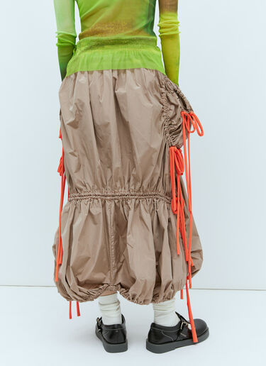 Paula Canovas del Vas Parachute Skirt Beige pcd0254014