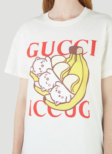 Gucci Bananya T-Shirt White guc0245059
