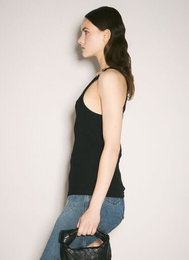 Jean Paul Gaultier Overall Buckles Tank Top Black jpg0359003
