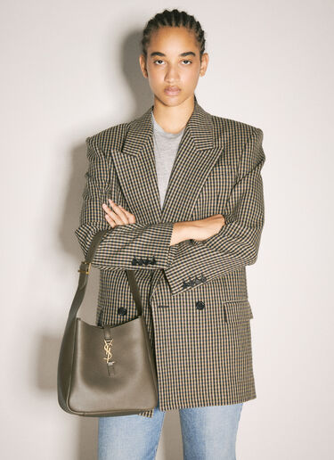 Le 5 à 7 Small Shoulder Bag Saint Laurent Le 5 à 7 Small Shoulder Bag Khaki sla0257126
