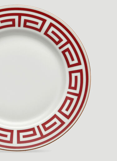 Ginori 1735 Set of Two Labirinto Dinner Plate Red wps0644440