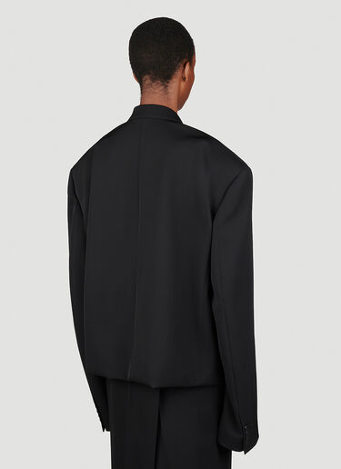 Balenciaga Folded Blazer Black bal0253006