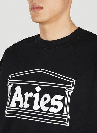 Aries 칼럼 스웨트셔츠 블랙 ari0152008