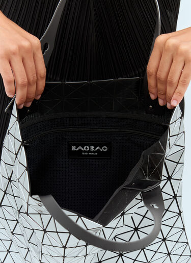 Bao Bao Issey Miyake Lucent Matte Tote Bag Silver bao0258001