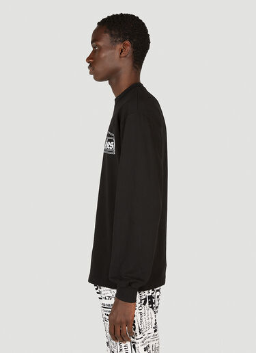 Aries Temple Long Sleeve T-Shirt Black ari0152003