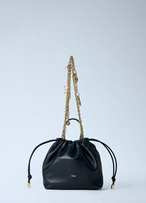 Chloé Mini Icons Chain Shoulder Bag Black chl0263103