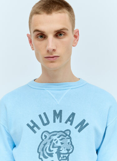 Human Made ツリアミ #1 スウェットシャツ ブルー hmd0156015