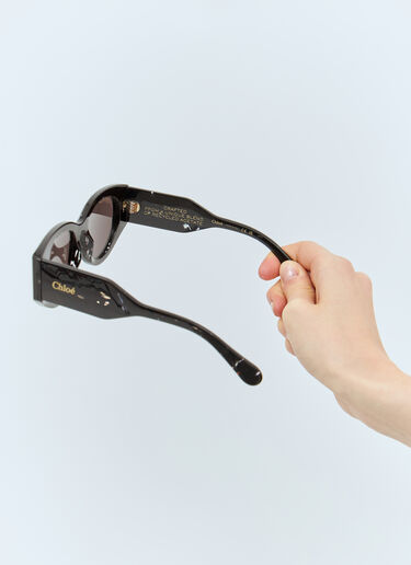 Chloé Round Frame Sunglasses Black cls0258001