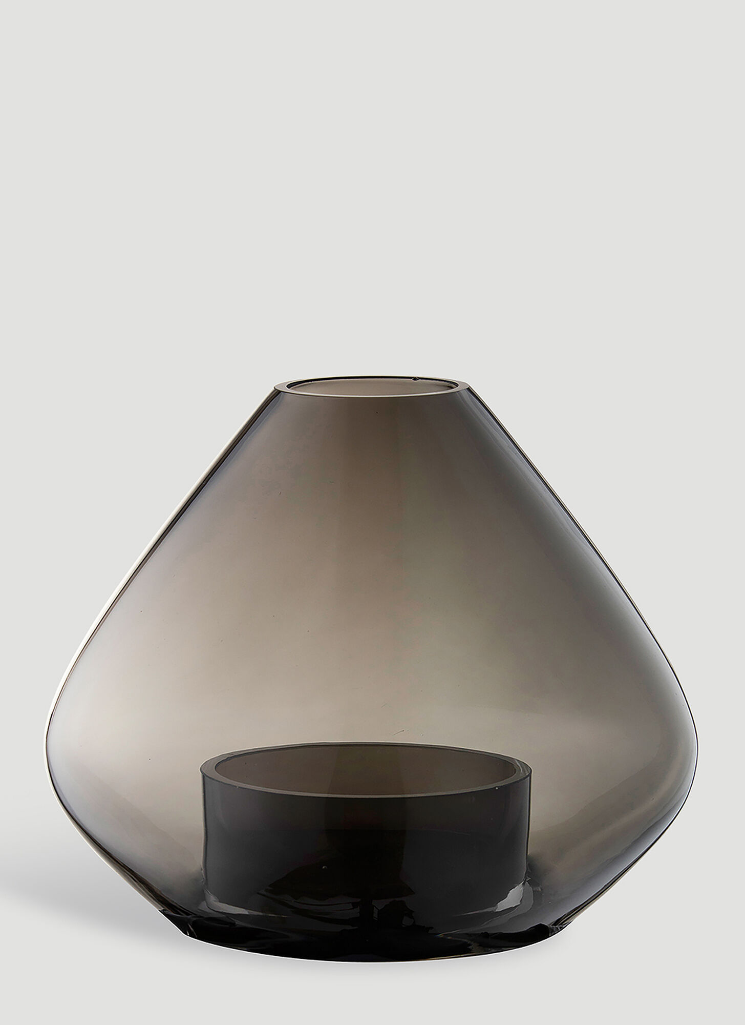 Shop Aytm Uno Small Lantern Vase In Black