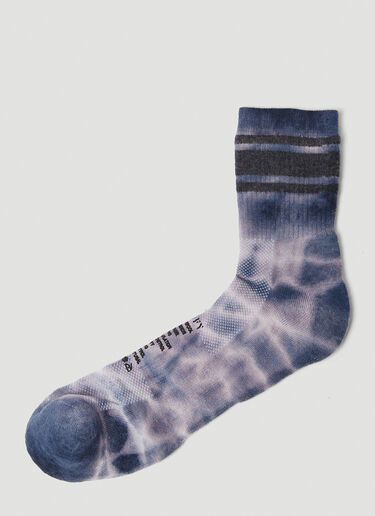 Satisfy Tie Dye Socks Blue sat0147010
