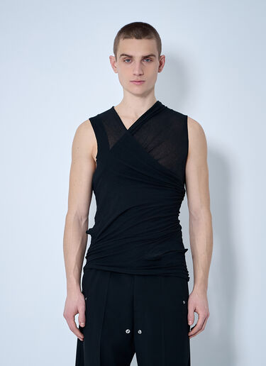 Rick Owens 비대칭 탑  블랙 ric0160001