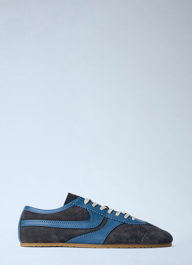 Dries Van Noten スエードトリムスニーカー グレー dvn0163027