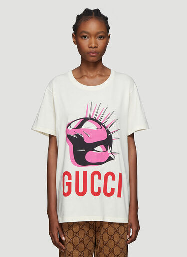 Gucci Mask T-Shirt White guc0238011