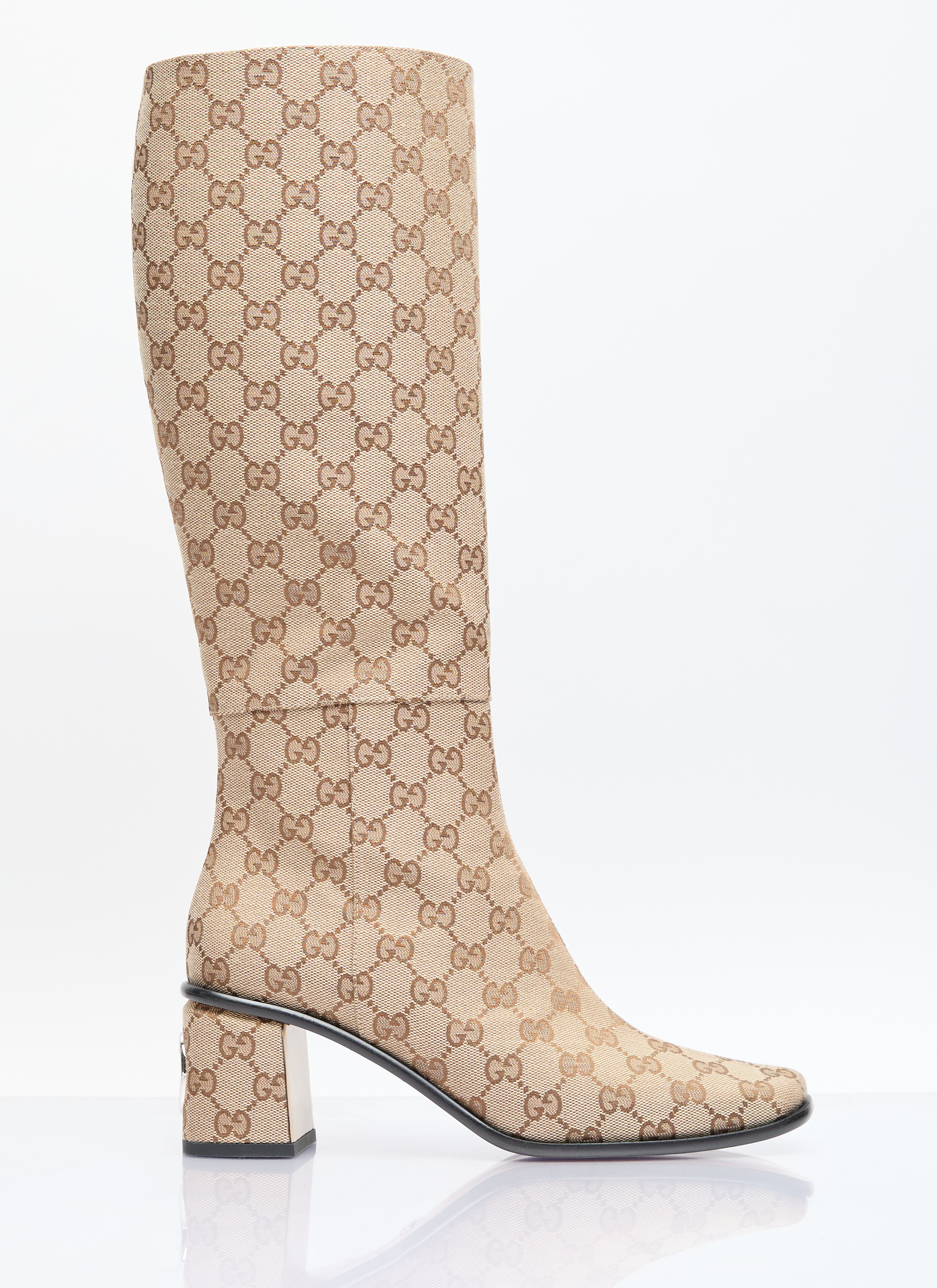 Tall gucci boots deals