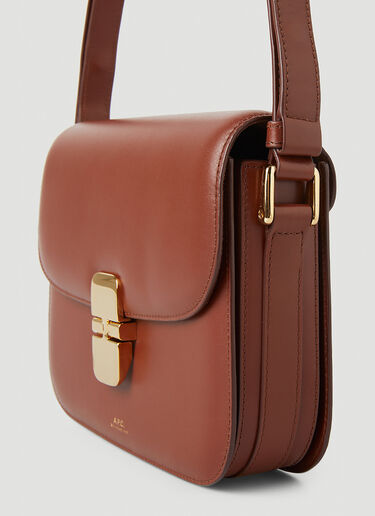 Grace Small Shoulder Bag A.P.C. Grace Small Shoulder Bag Brown apc0248026