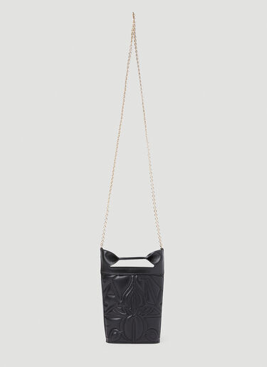 The Bow Pouch Shoulder Bag Alexander McQueen The Bow Pouch Shoulder Bag Black amq0251013
