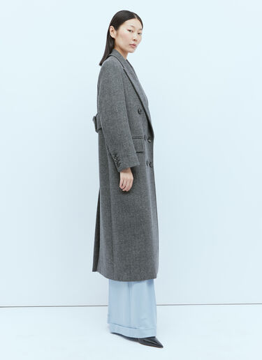 Max Mara Masculine Wool Coat Grey max0254051