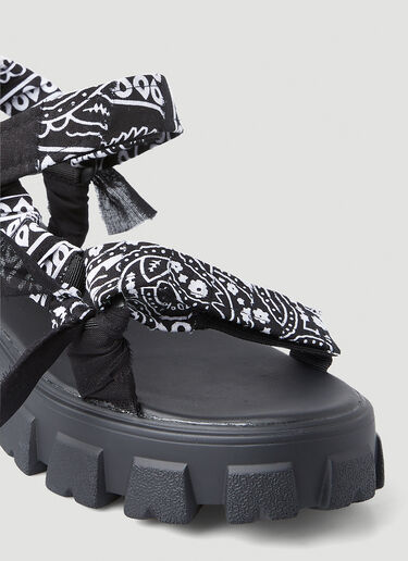 Arizona Love Trekky Sporty Platform Sandals Black arz0247011