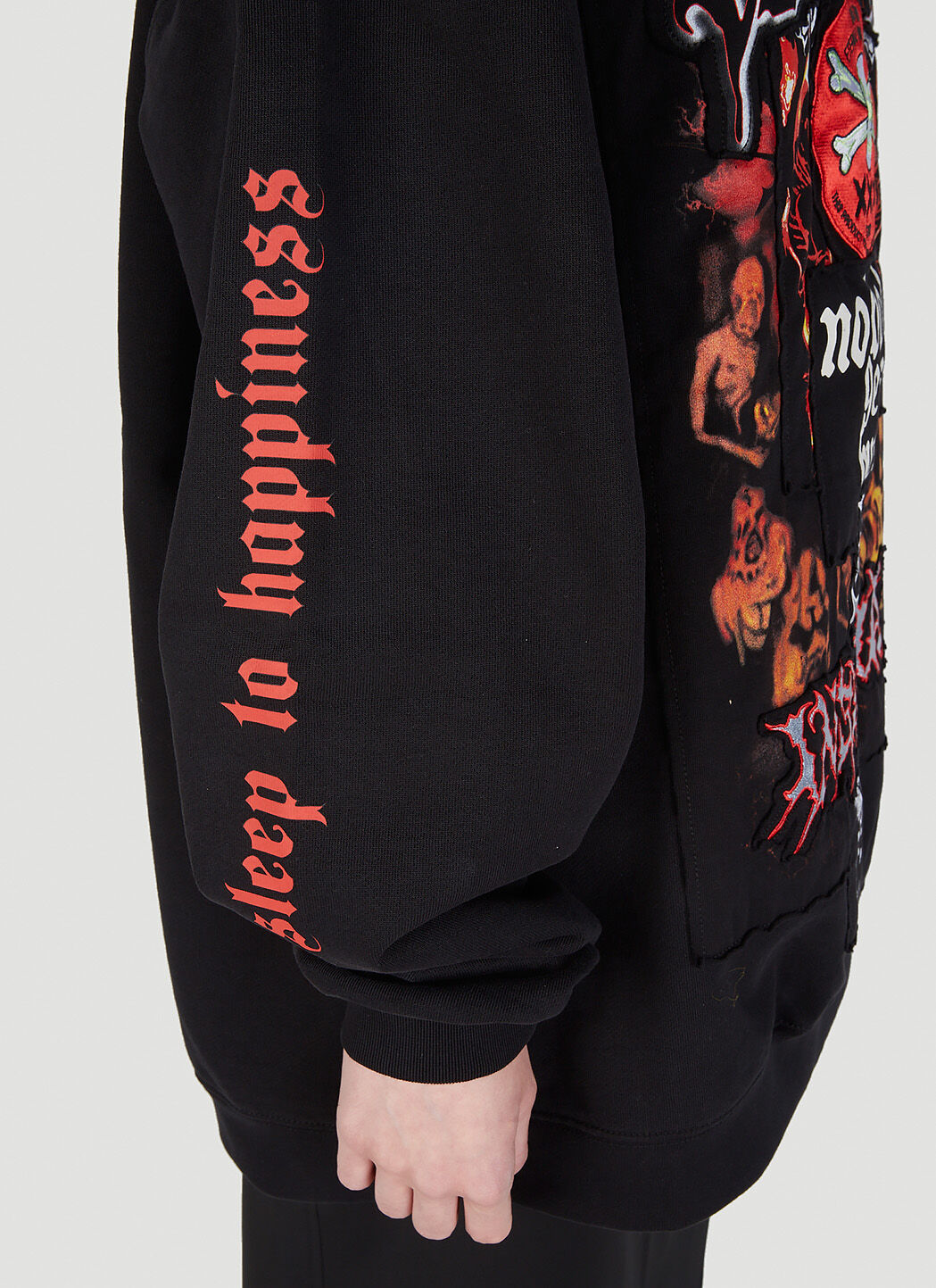 Vetements heavy best sale metal hoodie