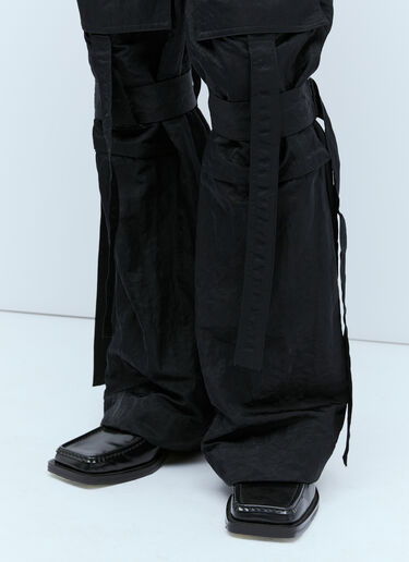 プリモテープパンツ Dries Van Noten プリモテープパンツ ブラック dvn0154010