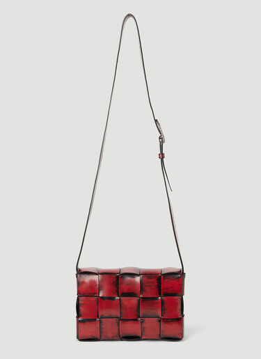 Bottega Veneta Painted Cassette Crossbody Bag Red bov0153038