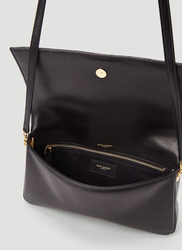 Saint Laurent Kate 99 Quilted Shoulder Bag Black sla0243079