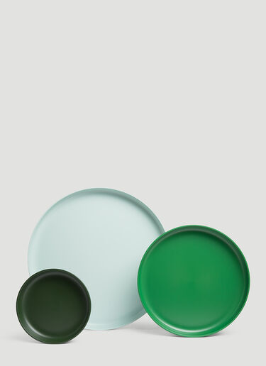 Set of Three Trays Vitra Set of Three Trays Green wps0644785