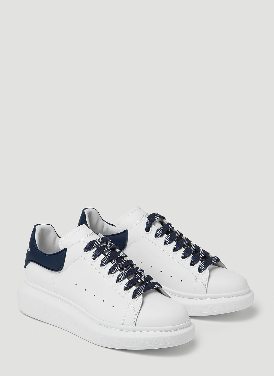 Mcqueen top white sneakers