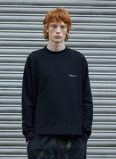 Massimo Osti Studio 徽标运动衫  黑色 mao0158040