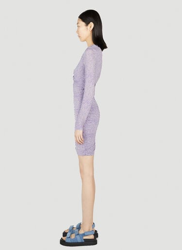 Isabel Marant Jana Dress Purple ibm0251004